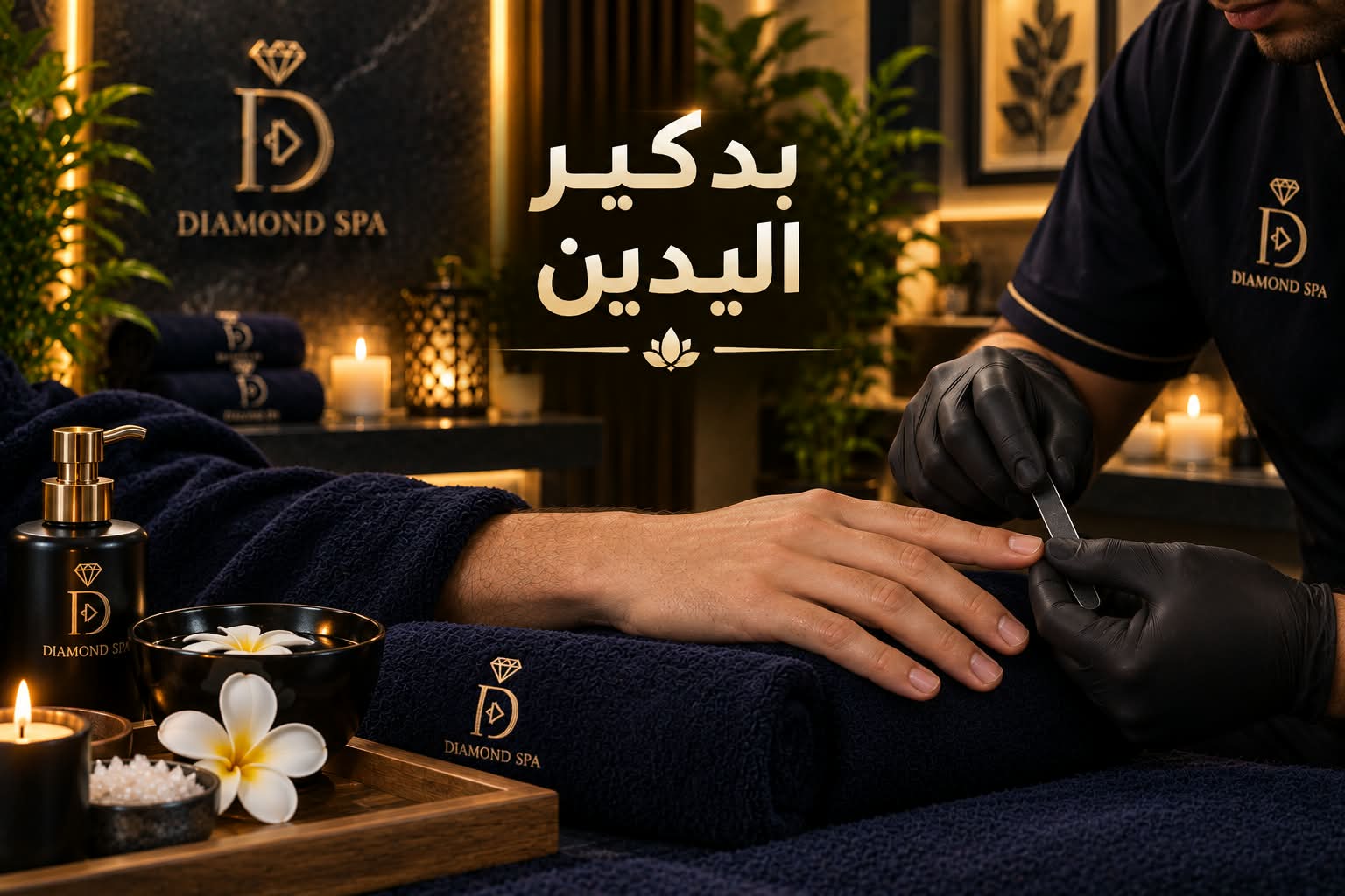 بدكير ايدي في مركز الماسي للمساج