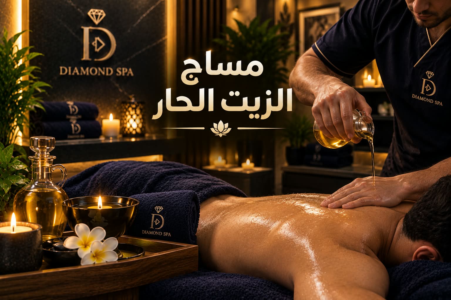 مساج الزيت الحار في مركز الماسي للمساج