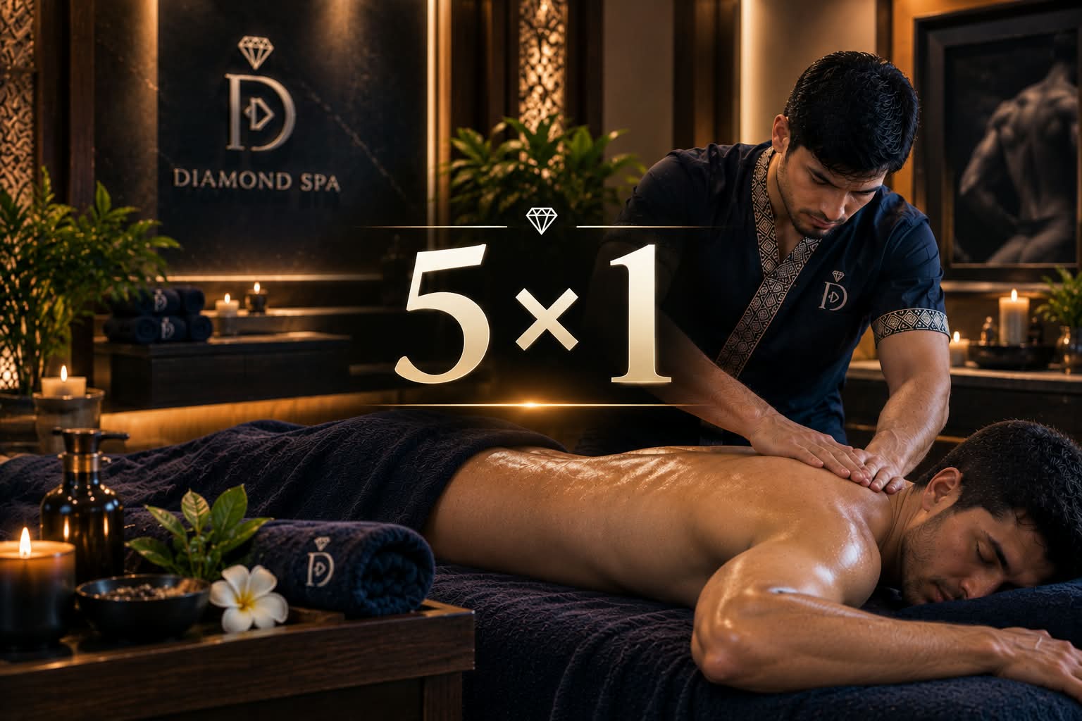 مساج 5x1 في مركز الماسي للمساج